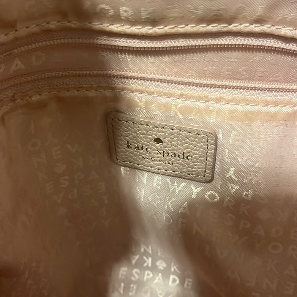 Kate Spade Penny Larchmont Avenue Pebble Pink Zip Tote - Picture 9 of 11